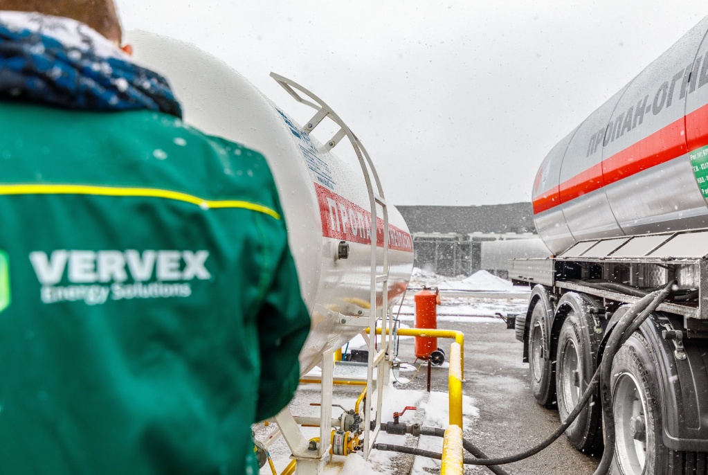 Заправка газгольдеров   